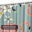 Rideau de douche imperméable avec 12 crochets SafariBirds-207565242