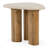 Marlin - Modern Marble + Mango Wood Nesting Table Set