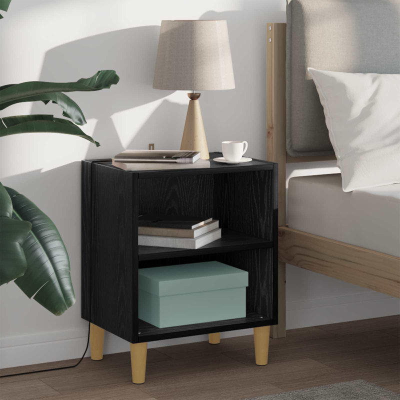 40cm W Manufactured Wood Bedside Table