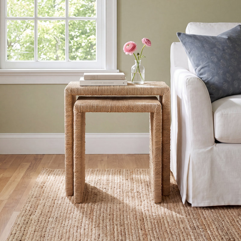 Millendon Abaca Nesting Tables