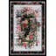 Tapis décoratif multicolore à motif floral rose-1054738781
