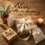 Décalcomanie murale «Bless this home and all qui entre» -1184210765-1184256307