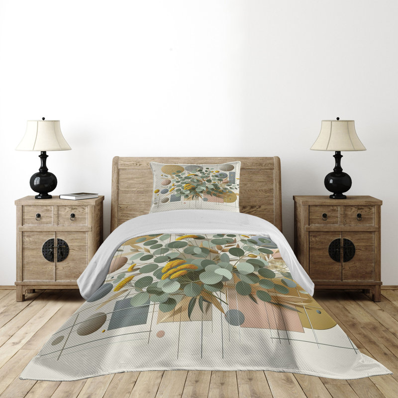 Polyester Coverlet, Twin Coverlet + 1 Standard Shams