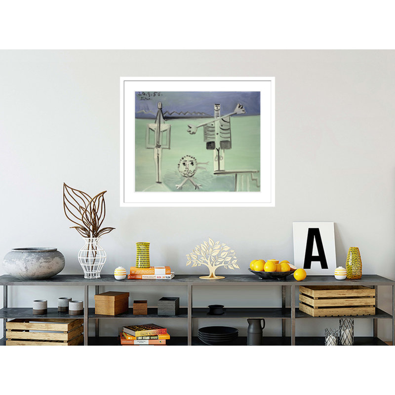 «The Diving Board» par Pablo Picasso, impression giclée sur cadre, H 33,5 po x l 40,02 po