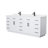 Beckett TK 84'' Double Bathroom Vanity with Quartz Top-99460446-99460447-122739159