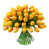 Orange, ombre, jaune