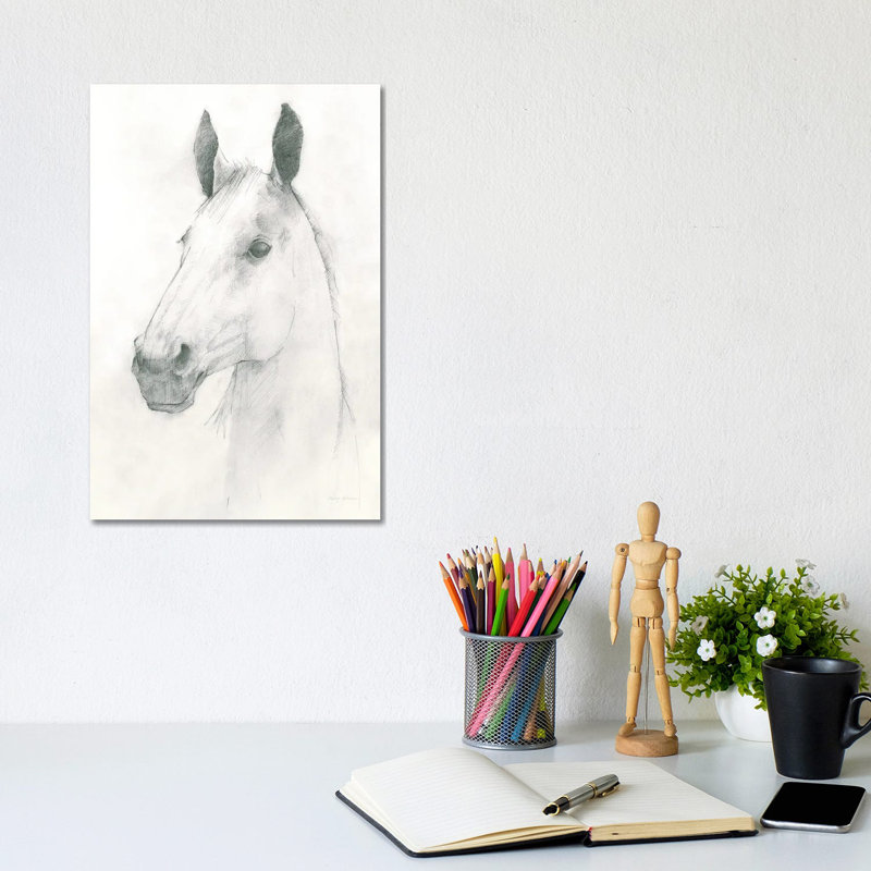 Caesar 1 Piece Wrapped Canvas Wall Art, 20.32 cm H x 30.48 cm W