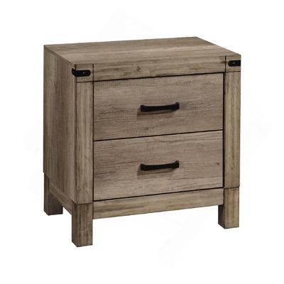 Table de chevet contemporaine à 2 tiroirs 1pc