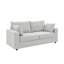Canapé moderne rembourré de 78 pouces avec coussins profonds et coussins amovibles pour un confort ultime et un style polyvalent.