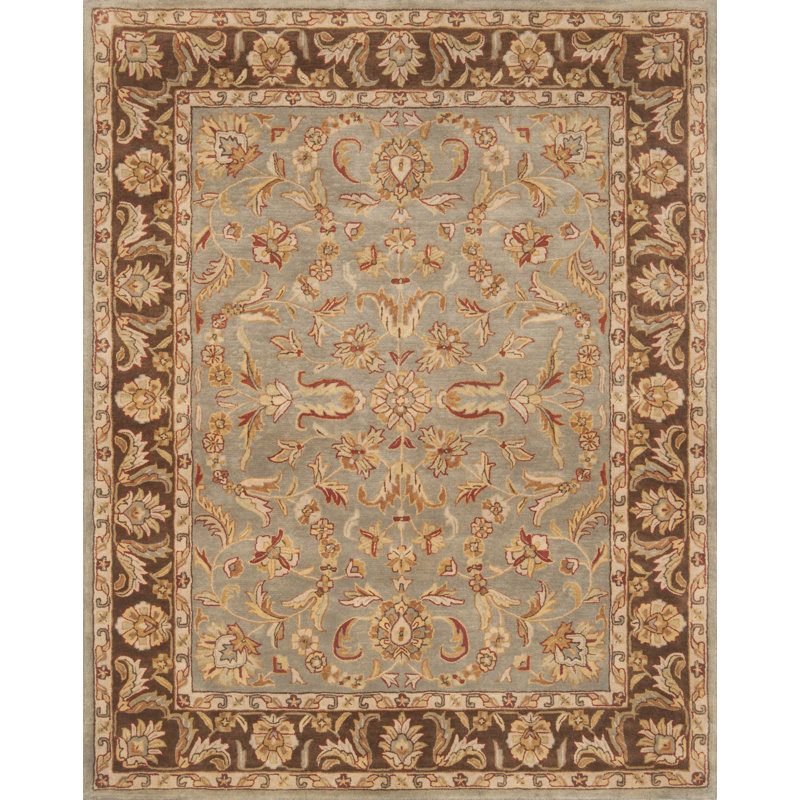 Talmo Wool Oriental Indoor Rug, Rectangle 2' x 3'