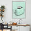 Giclée sur toile Disco Toaster Over Green, design par Lish Creative-130746227-130746222