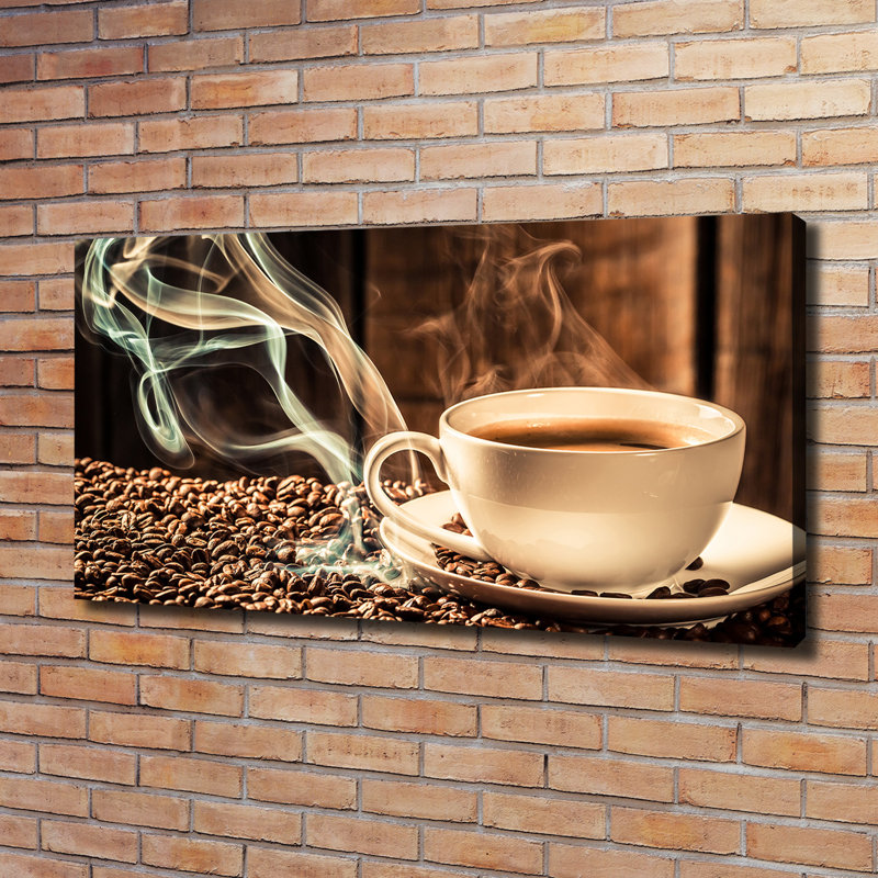 Aromatic Coffee - Wrapped Canvas Print
