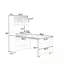 Garde-manger avec huche et table de salle à manger pliable-1789255330