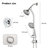 7-Spray Dual Shower System with Handheld Shower Head-119092662