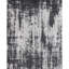 Abstract Area Rug in Charcoal/Silver-1394604143