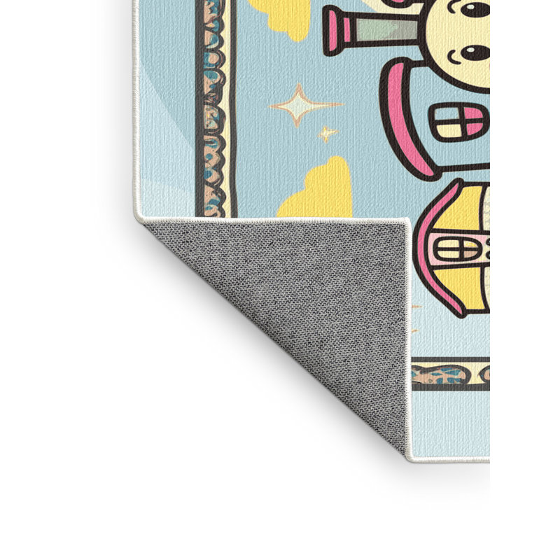 Tapis pour enfants East Urban Home, Rectangle 6 pi x 9 pi