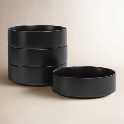 Stackable Stoneware Cereal Bowl