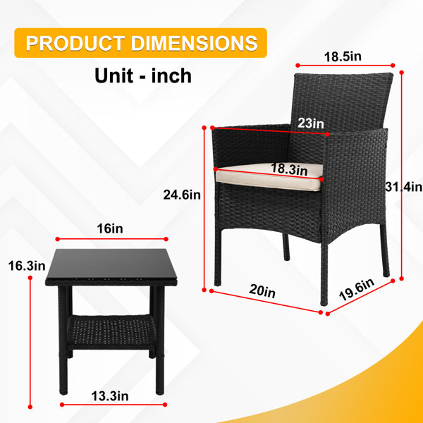 Dimensions du produit