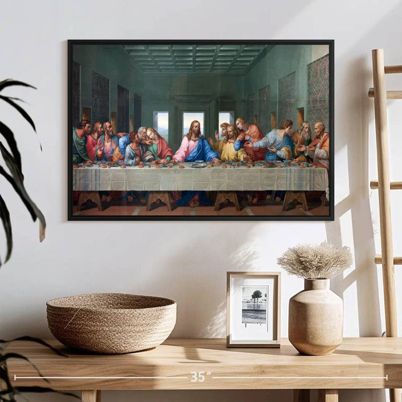 Adella The Last Supper, 17" H x 25" W