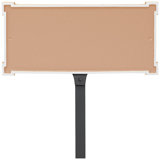 New Yorker 1-Line Lawn Address Sign