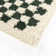 Wingate Green Checkered Shag Area Rug