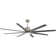 Brixham 76" 8- Blade LED Smart Chandelier Ceiling Fan with Remote Control and Light Kit Included