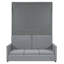 Lit escamotable mural Murphy avec coussin-512393328