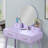Liannon Contemporary Wood Vanity And Stool Set-2069844918