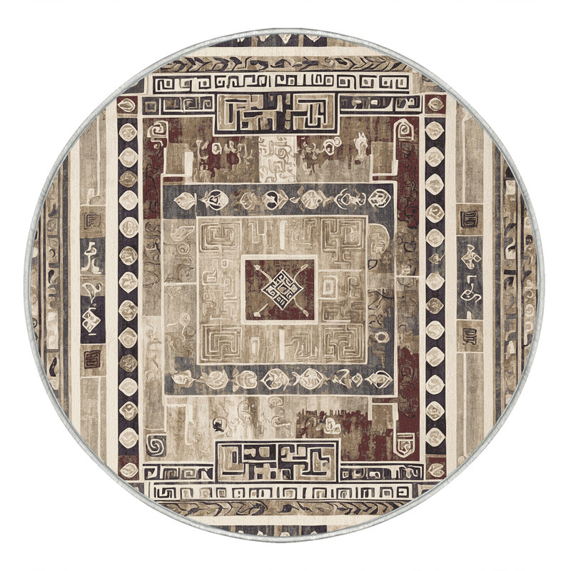 Spartan Valor Rug, Round 7'