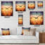 Horloge murale abstraite-417963742