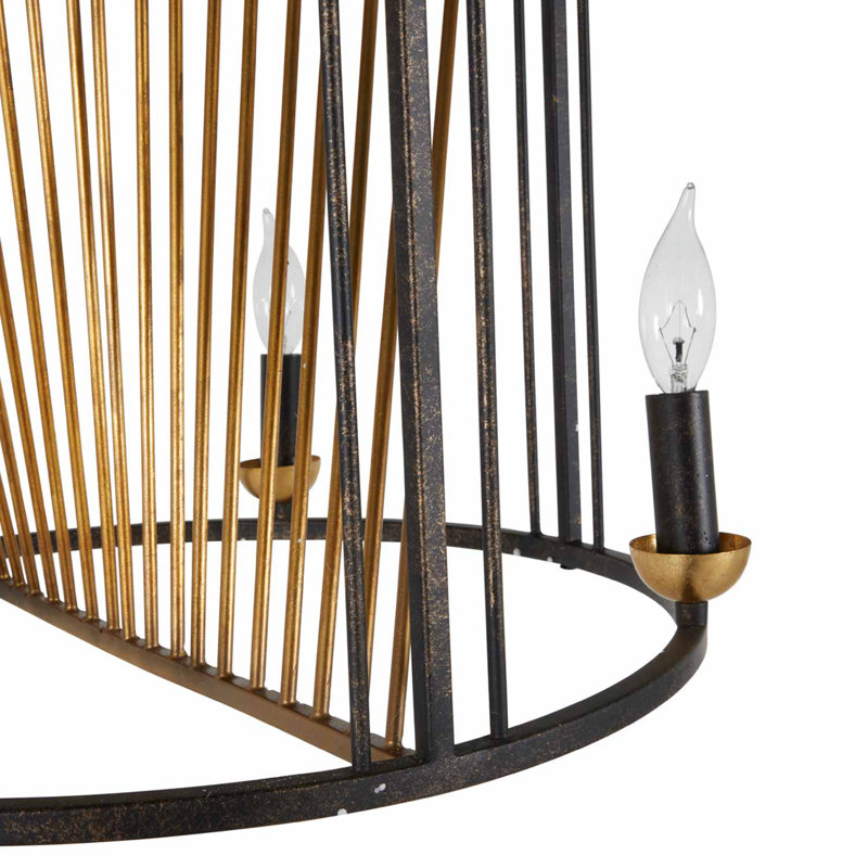 Elliot 4 - Light Drum Chandelier