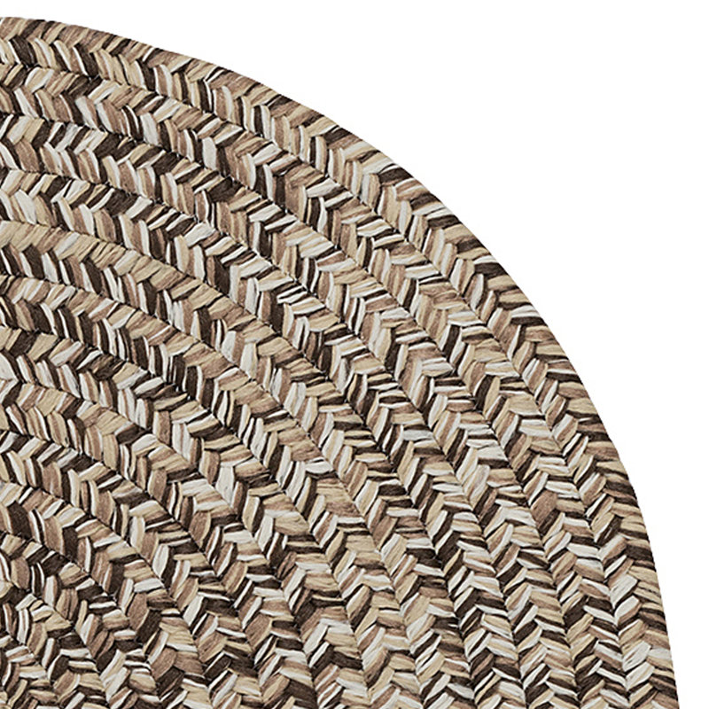 Tapis réversible intérieur / extérieur Freels - brun, Ovale 15 pi x 20 pi