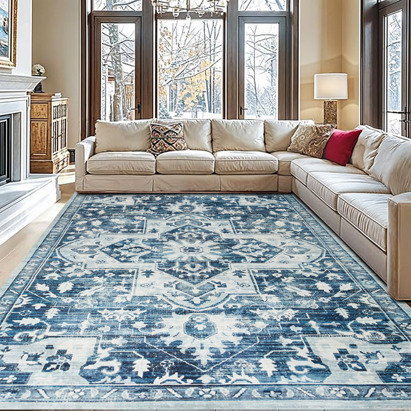 Camilla Vintage Look Shag Area Rug, Rectangle 120 x 170cm