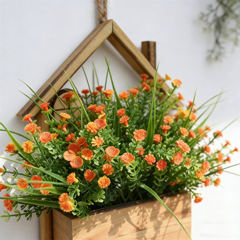Wall-Mounted Artificial Flower