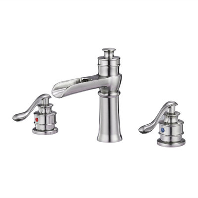 Robinet de salle de bain à large entraxe