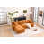 Tissu orange est en rupture de stock