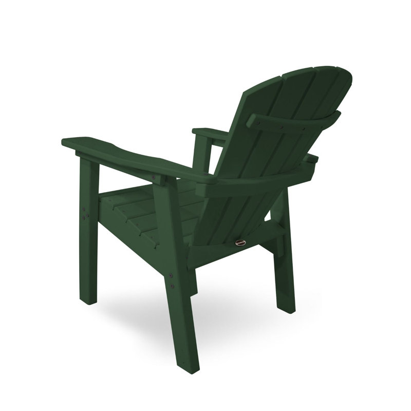 Chaise de salle à manger POLYWOOD Seashell, Vert forêt