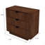 Table de chevet 3 tiroirs Lola