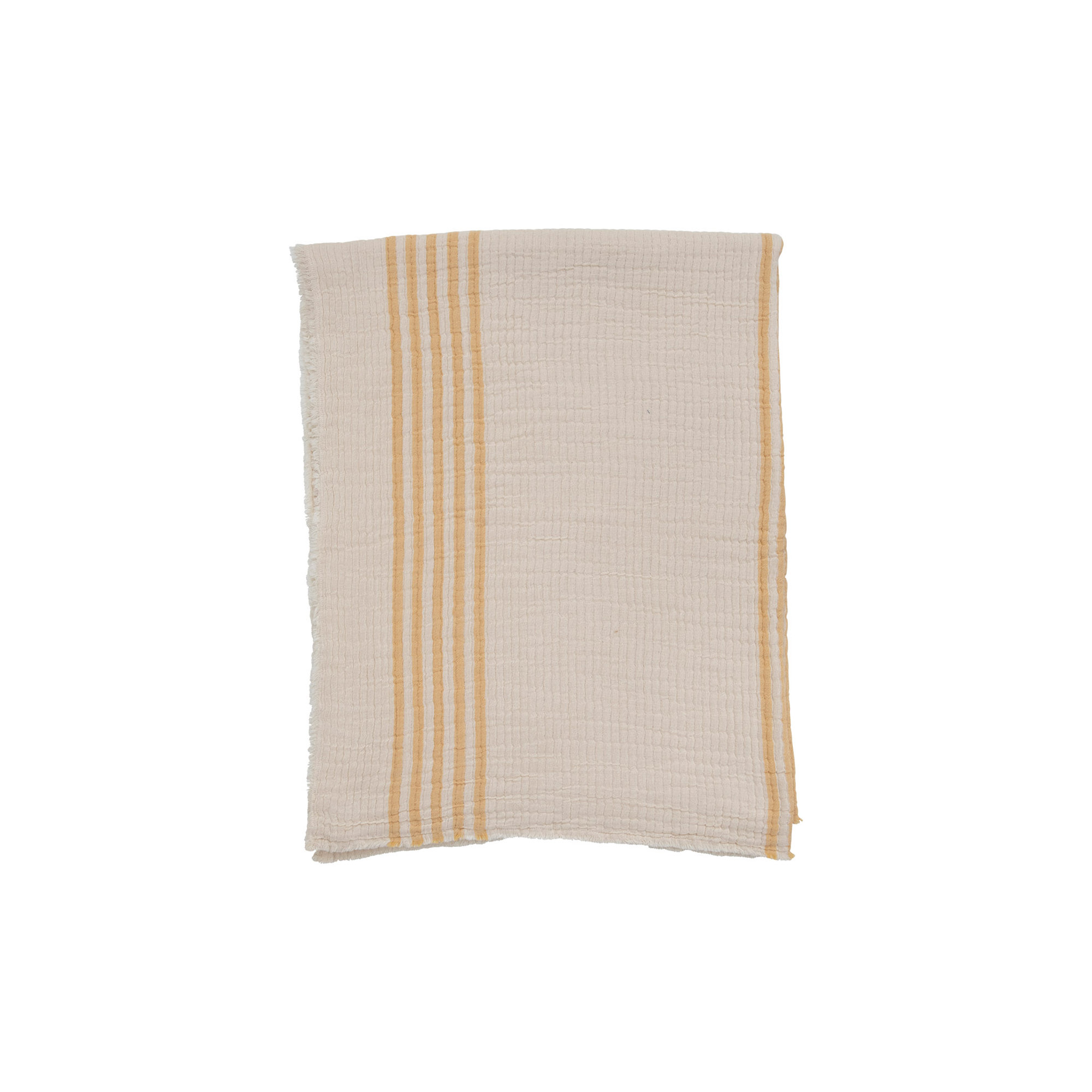 Cotton Hand Woven Throw Blanket