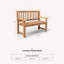 Turnbury Wooden Garden Bench-44905250