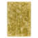 Plush Deep Pile Shaggy Yellow Rug