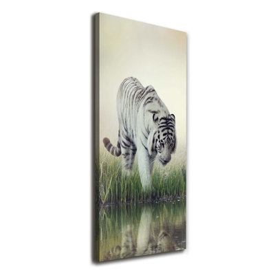 White Tiger - Wrapped Canvas Print