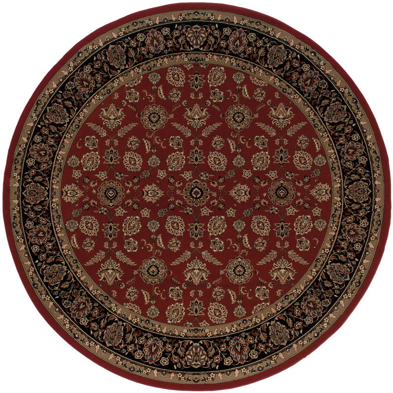 Shelburne Oriental Indoor Rug, Round 6'