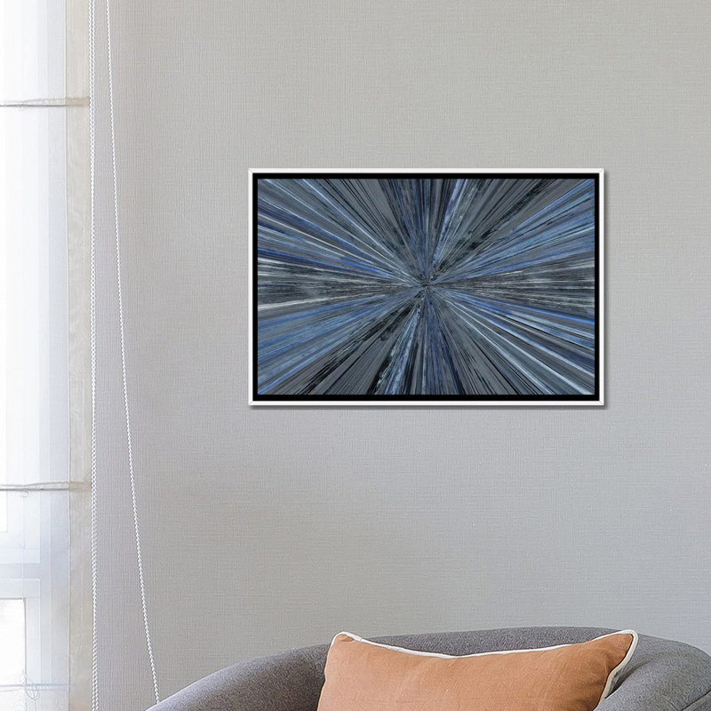 Lumière chatoyante I, Inversé, Toile avec cadre flottant blanc, H 18 po x l 26 po