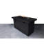 Foyer de table d'extérieur au propane en béton renforcé de fibres H 25 po x l 42 po-575160129