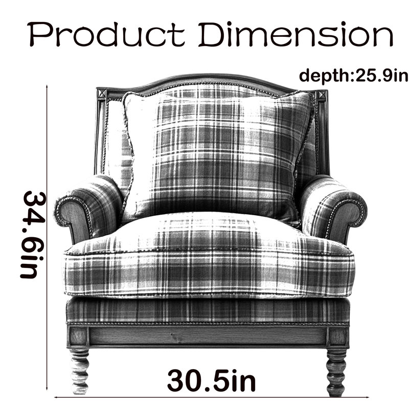 Siège décontracté British Gingham