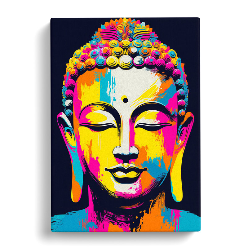 Buddha Pop - No Frame Print, 60cm H x 40cm W x 3cm D