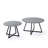 Round Nesting Coffee Table Set