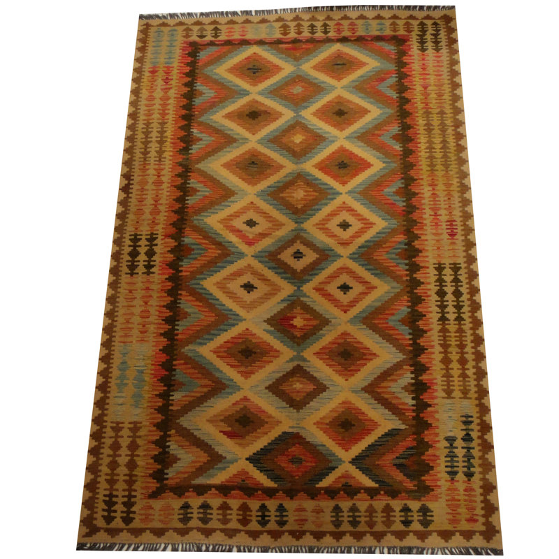 Tapis bleu / beige Azpeitia