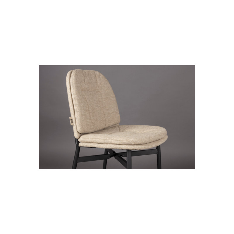 Jade Upholstered Dining Chair, Beige